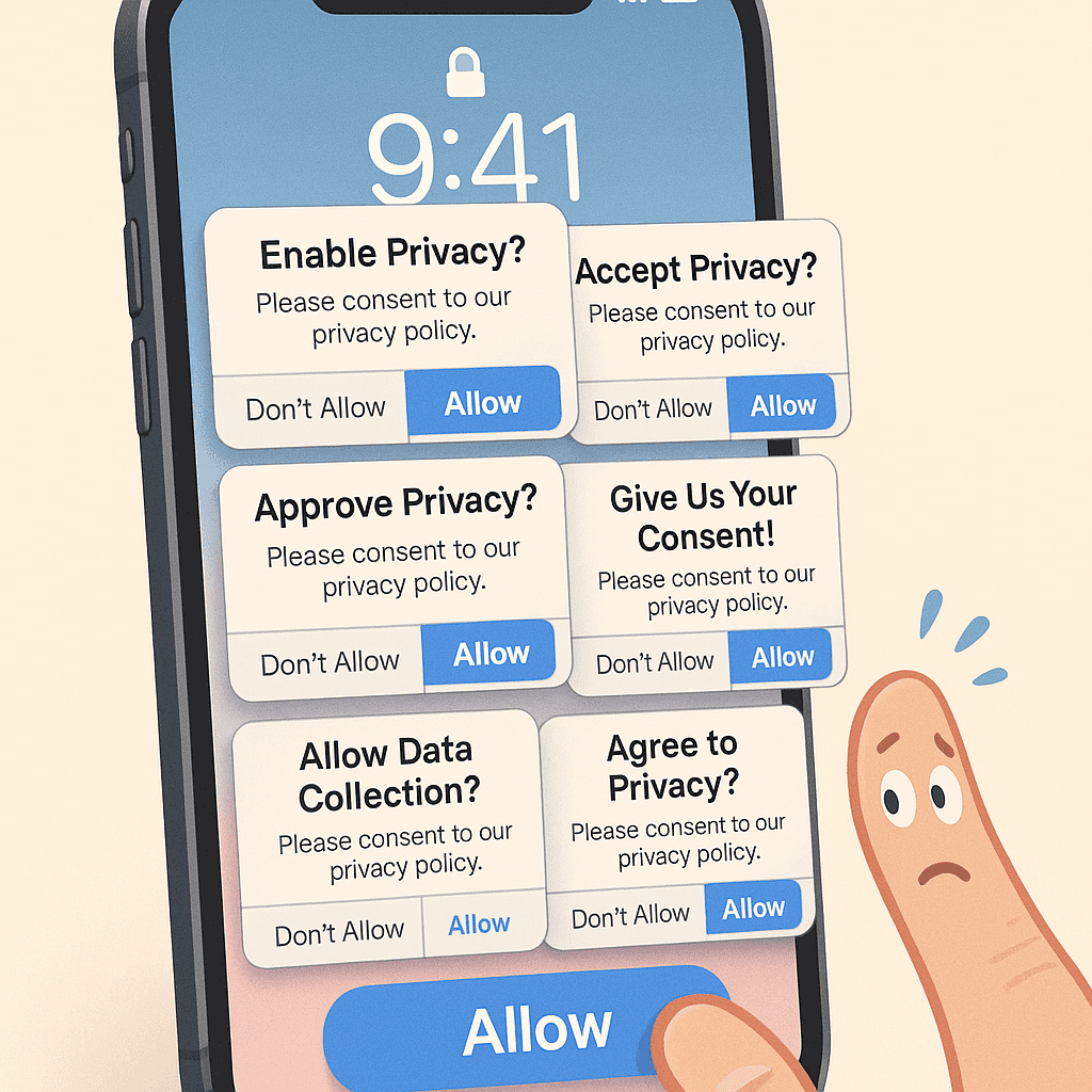 Apple Unveils ‘iConsent’: New Privacy Feature Asks Permission To Violate Your Privacy