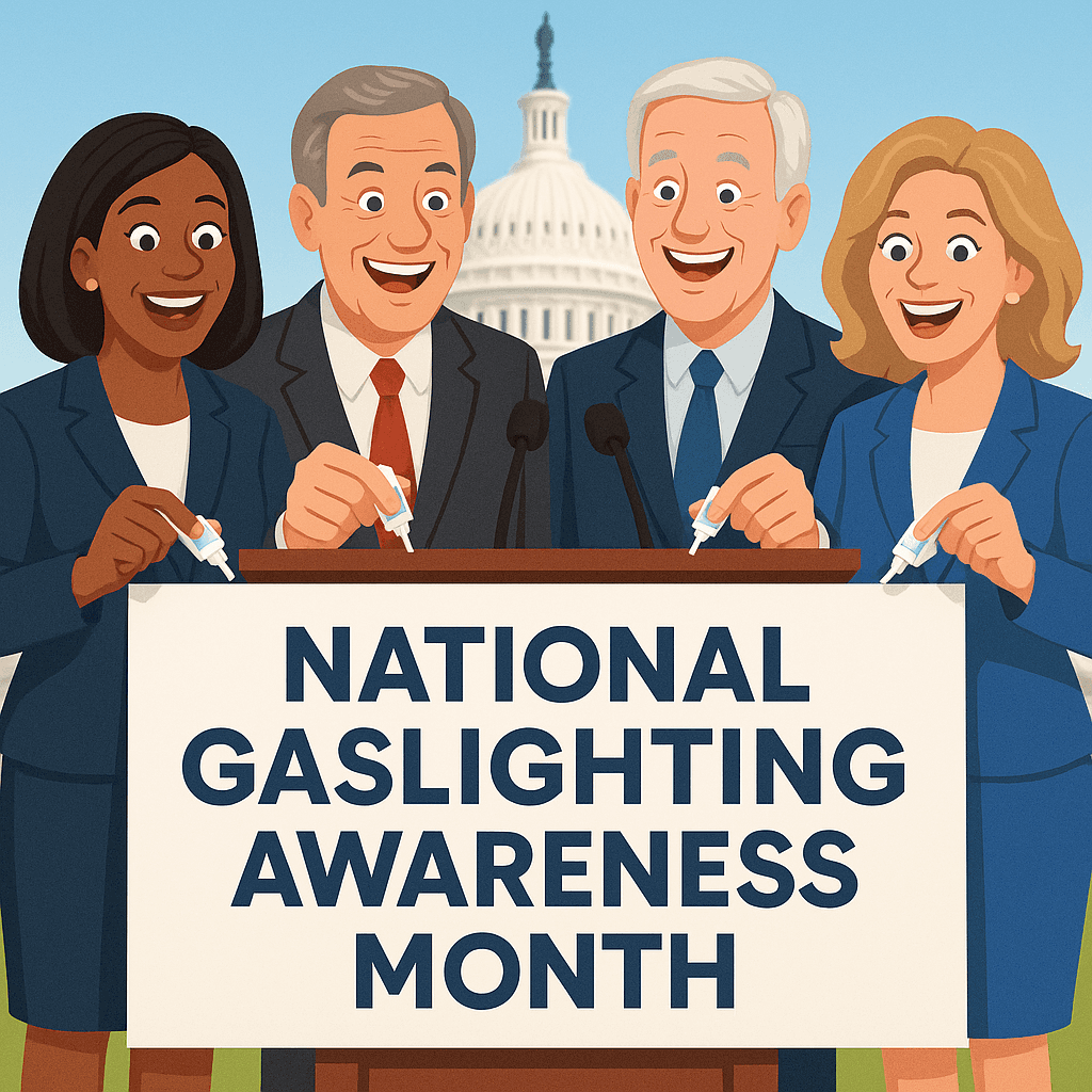 Congress Introduces ‘National Bipartisan Gaslighting Awareness Month,’ Denies It Exists