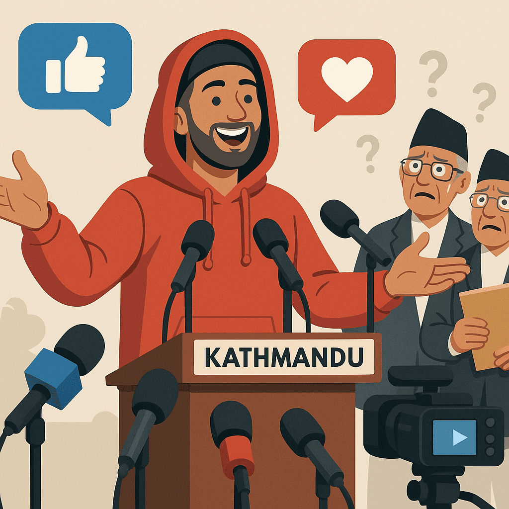 From Mic Drop to Power Drop: Nepal’s Ex-Rapper Tries to Patch Democracy Like a Buggy App
