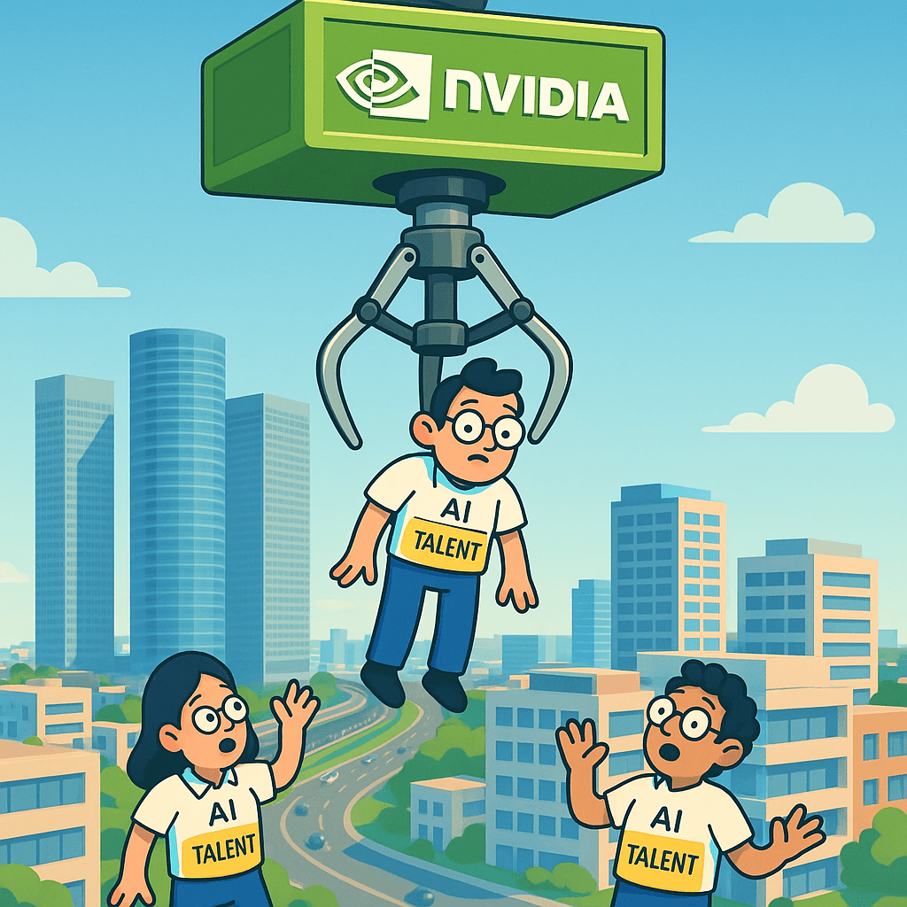 Nvidia To Spend $3 Billion On Friends Who Can Actually Code