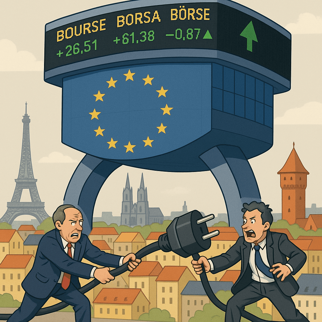 Wall Street, But Make It Brussels: Merz’s Dream of a Single European Stock App