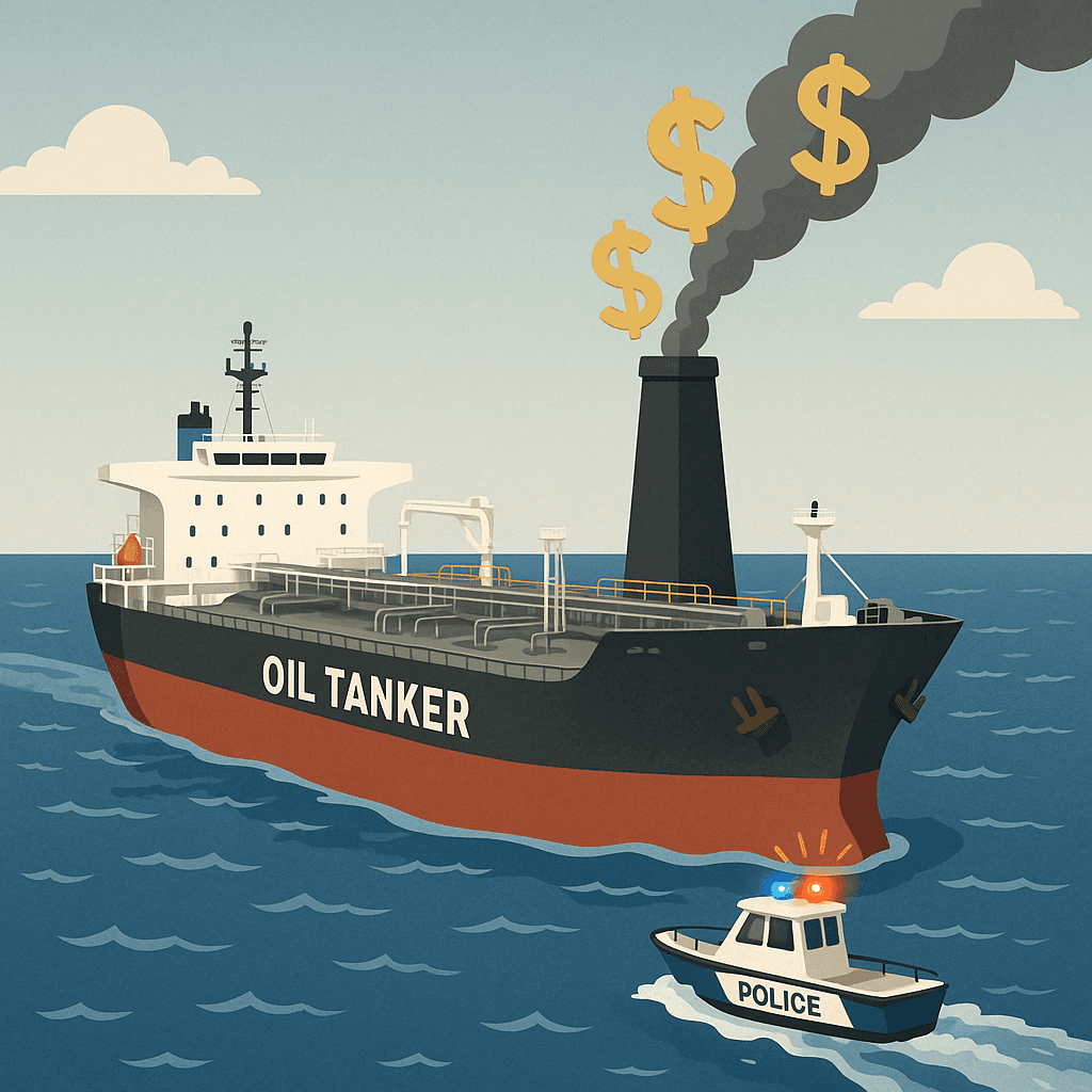 US Seizes Russia-Linked Oil Tanker, Accidentally Remembers It Still Controls the Ocean