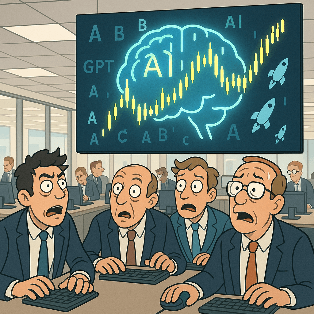 Wall Street’s New Vision Board: Staring at AI Stock Charts Until Consciousness Emerges