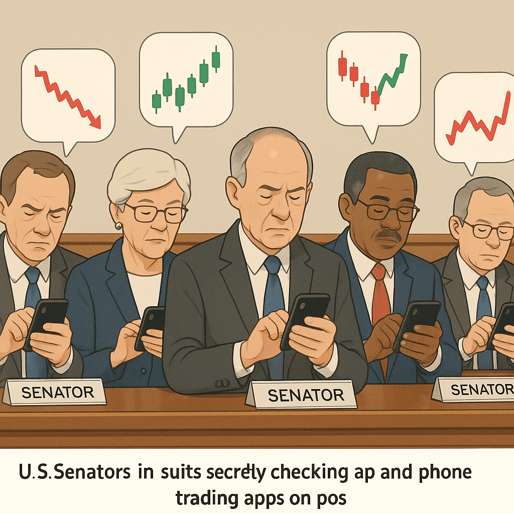 Senators Declare War On Their Own Trading Apps, Accidentally Invent Ethics Beta