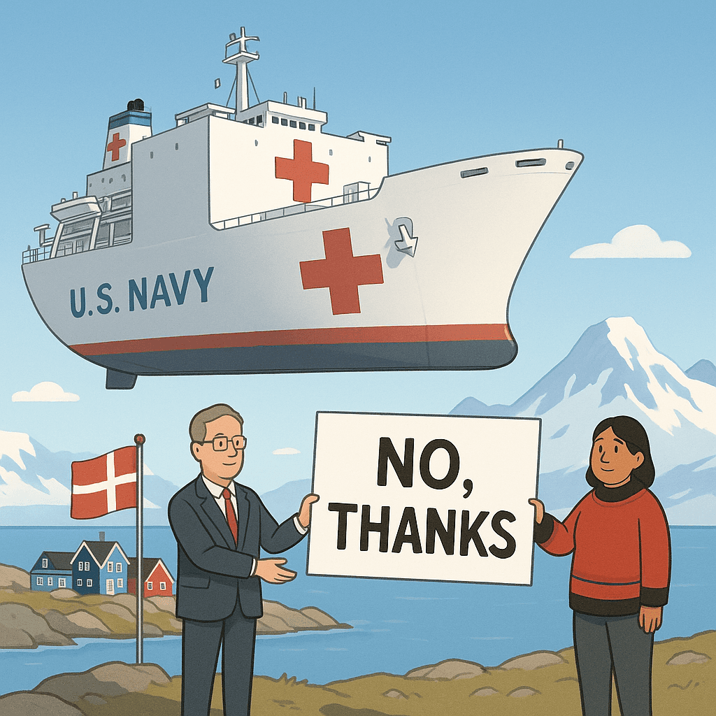 Greenland Politely Tells US: ‘Keep Your Floating Symbolism, We’ve Got This’