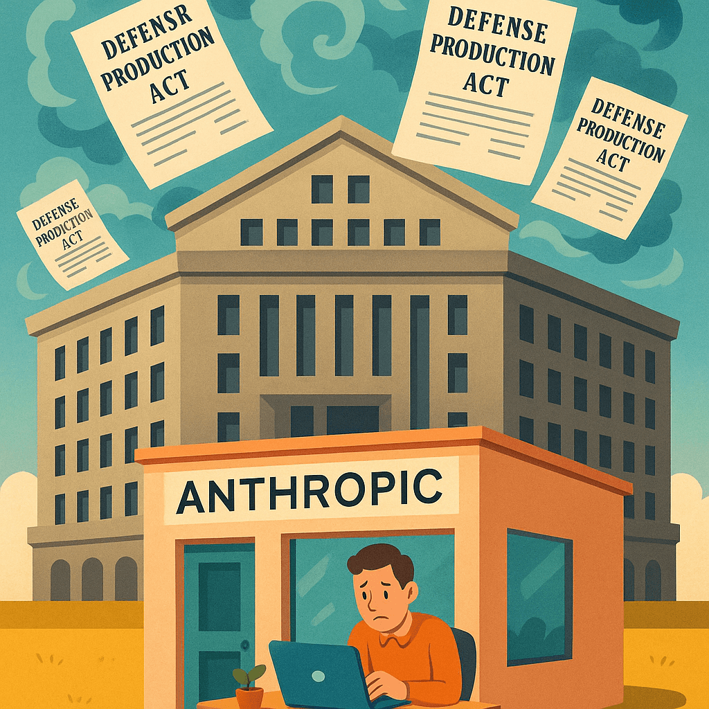 Pentagon To Anthropic: Nice AI You’ve Got There, Shame If Someone Invoked a Cold War Law On It