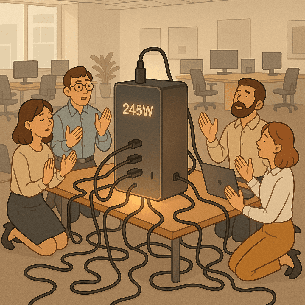 I Plugged My Soul Into a 245W Charging Station and Now I’m a Productivity Cult Leader