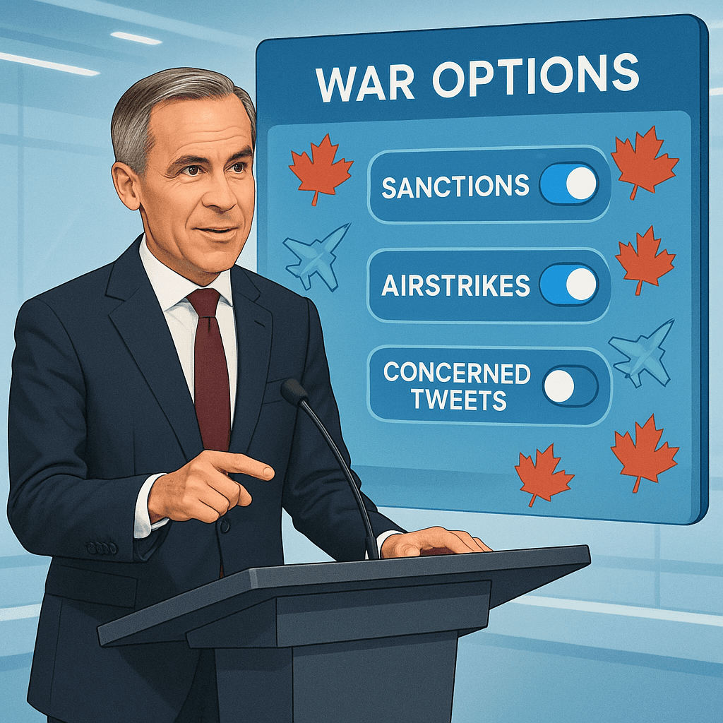 Canada PM Carney Beta-Tests ‘War-As-a-Service’ API, Says Military Option Still in Alpha