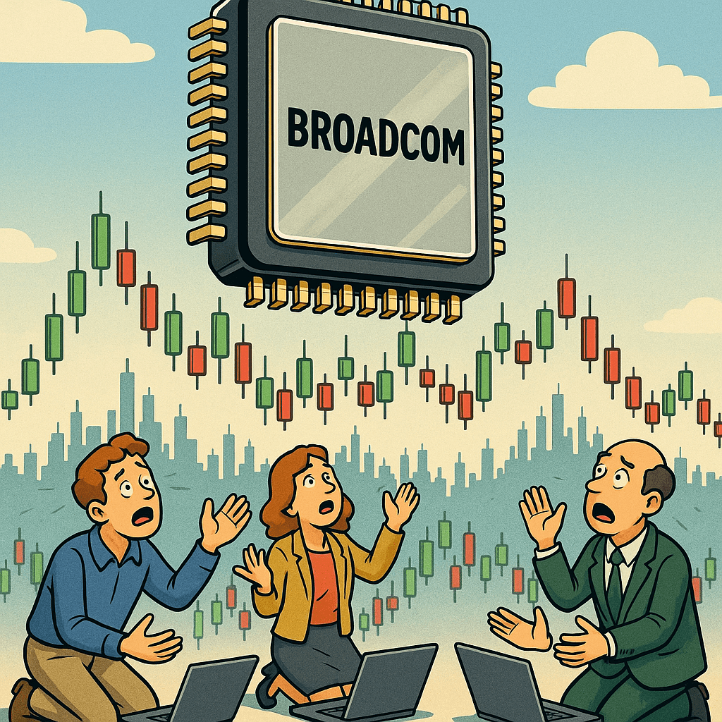 Broadcom Achieves Artificial General Profitability, Analysts Raise Price Target to the Moon Minus Tip