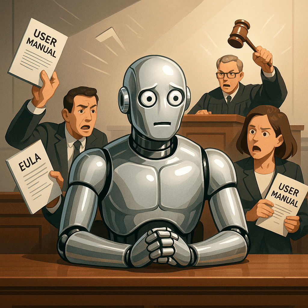 When Your Robot Lawyer Trips Over a Toaster: AI Faces the Product Liability Guillotine