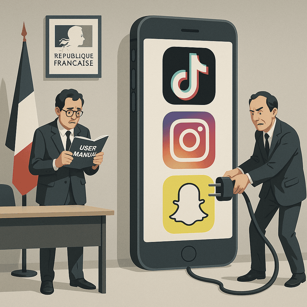 France Wants to Unplug Teenagers, Accidentally Reboot the Entire Internet Instead