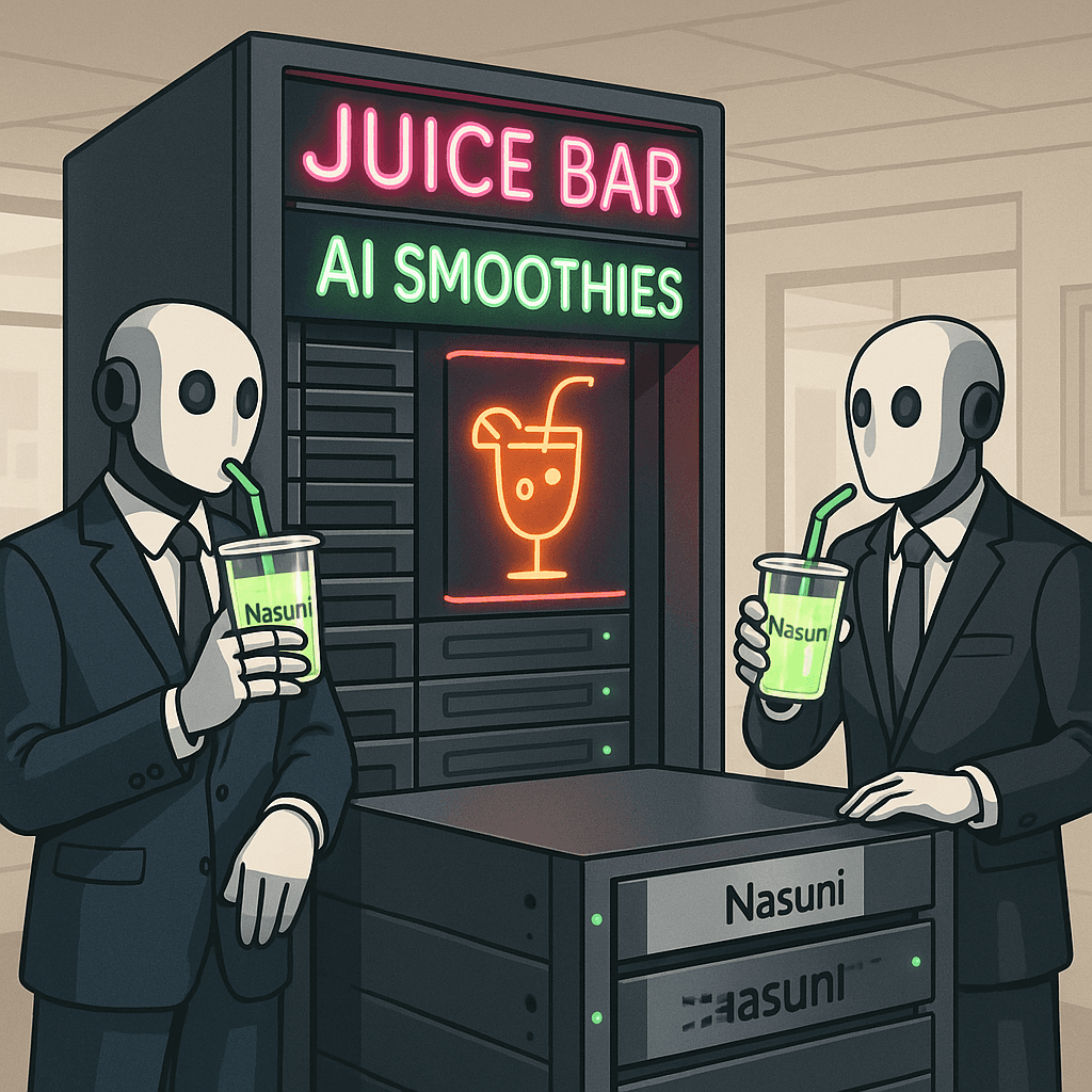 Nasuni Claims It Has the ‘AI Juice,’ Wall Street Asks If That’s Before or After Dilution