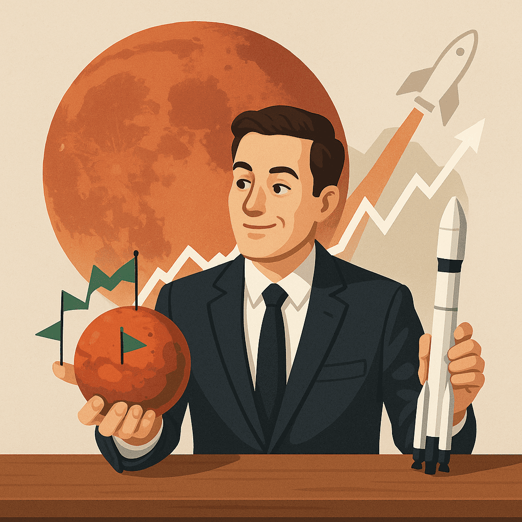 SpaceX Unveils Historic IPO, Offers Retail Investors Fractional Share Of Mars