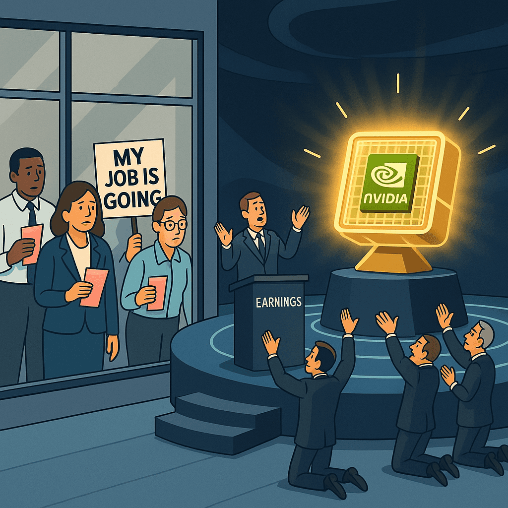AI Boom Officially Enters ‘Please Enjoy Your Untaxed Unemployment’ Phase