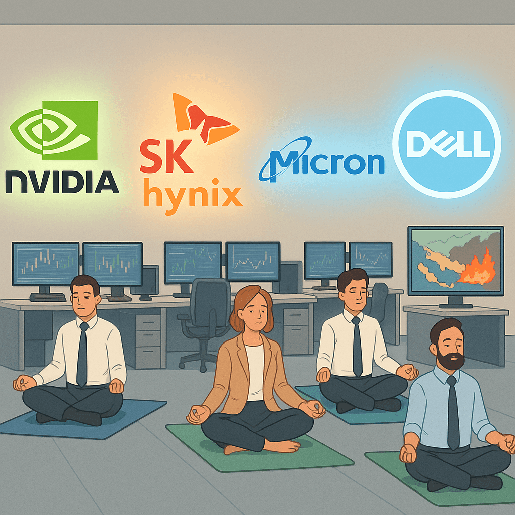 Markets Confident Middle East Will Not Interrupt Their Spiritual Journey With Nvidia