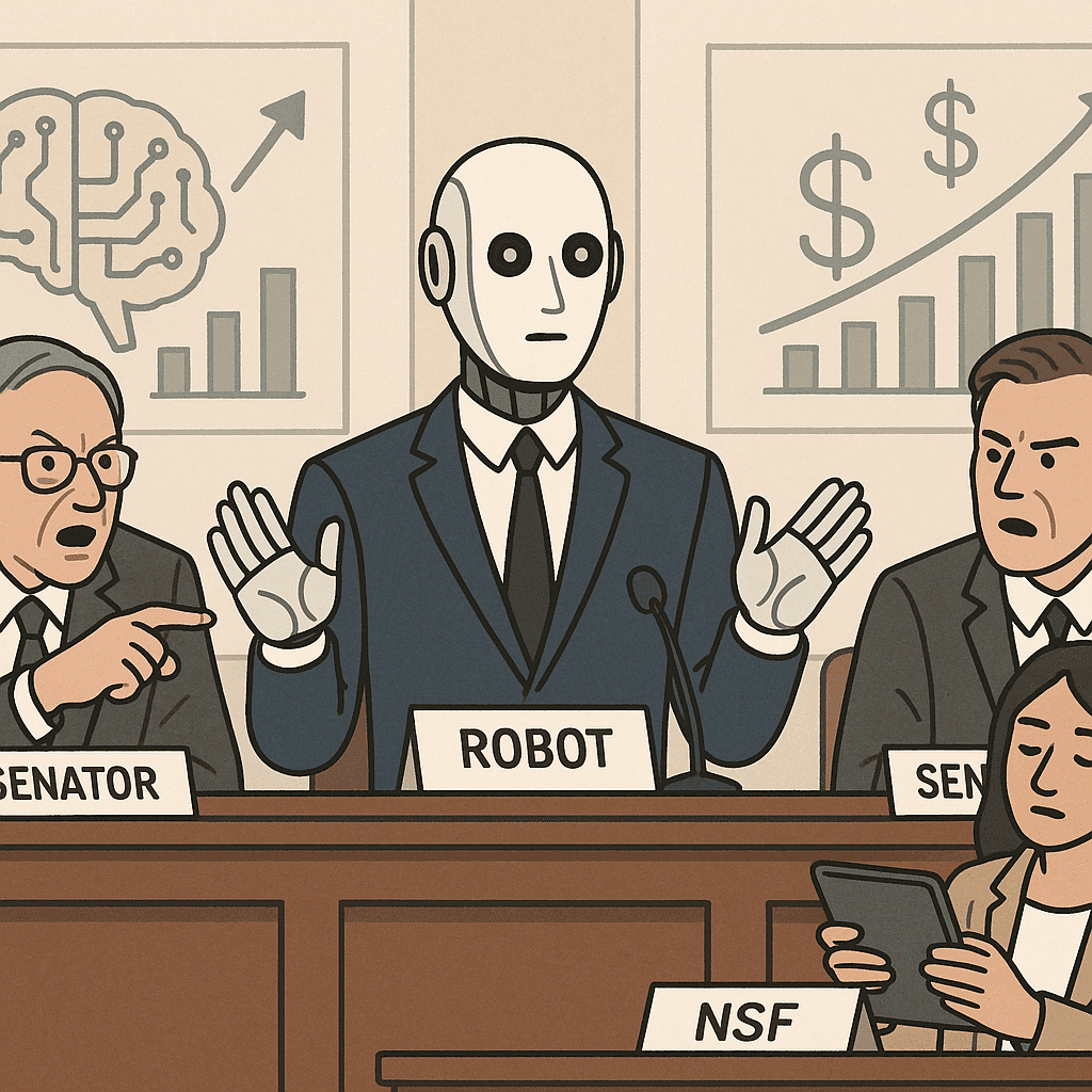 Illinois Accidentally Becomes World’s AI Parent While Senate Argues Over Which Lobbyist Gets The iPad