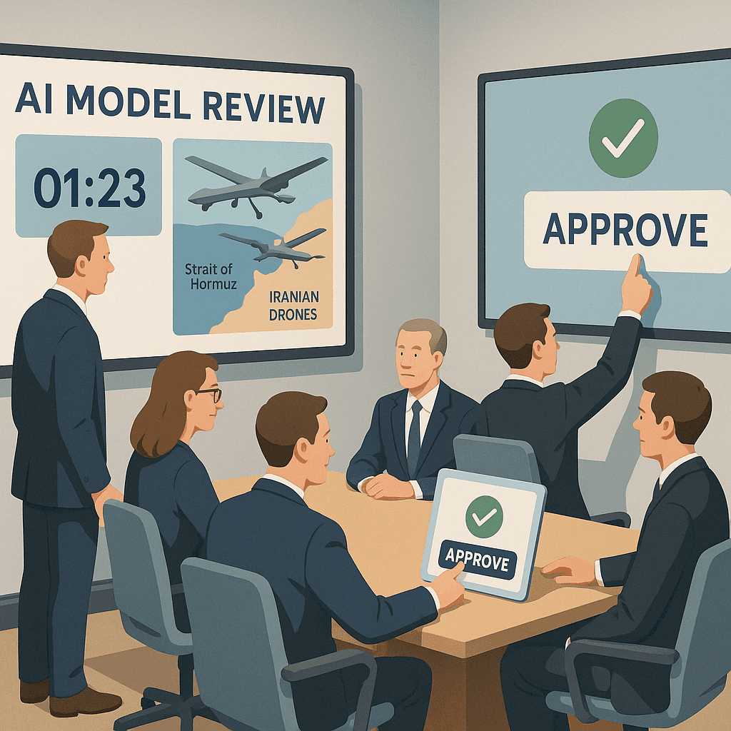 White House Unveils ‘One-Click War & Review’ Platform To Streamline Iran Drone Shootdowns And AI Model Approvals