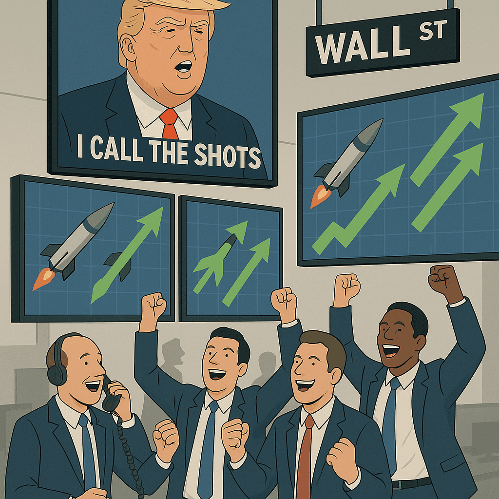 Markets Declare ‘Forever Peace’ After Trump Says He Calls The Shots