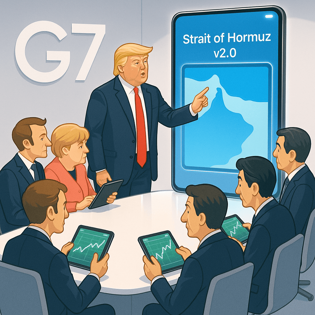 Trump Rolls Out ‘Peace-as-a-Platform’ While G7 Pretends It Was In The Roadmap