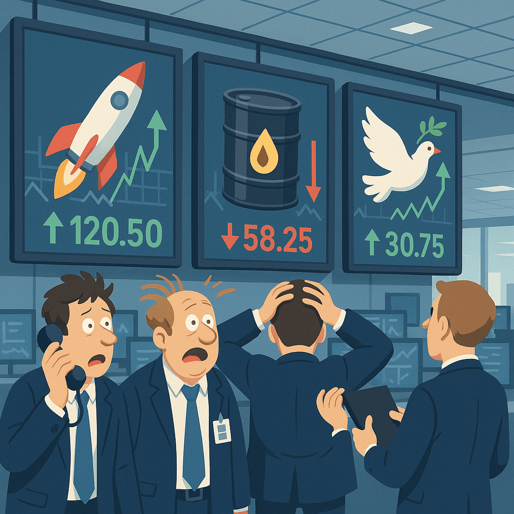 Wall Street Turns Iran Ceasefire Into the Hottest Non‑War Stock on Earth
