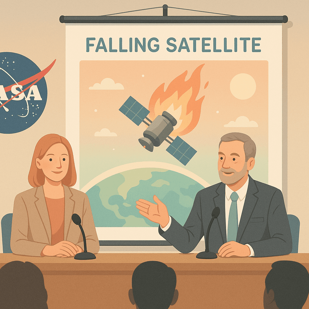 NASA Calms Public, Confirms Falling Space Telescope Will Mostly Hit ‘Less Important Parts’ Of Earth