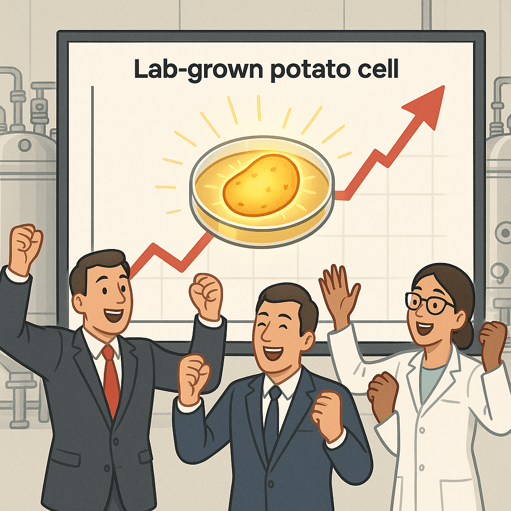 Wall Street Upgrades Potatoes To ‘Synthetic Nature’ Asset Class After SpudCell Breakthrough