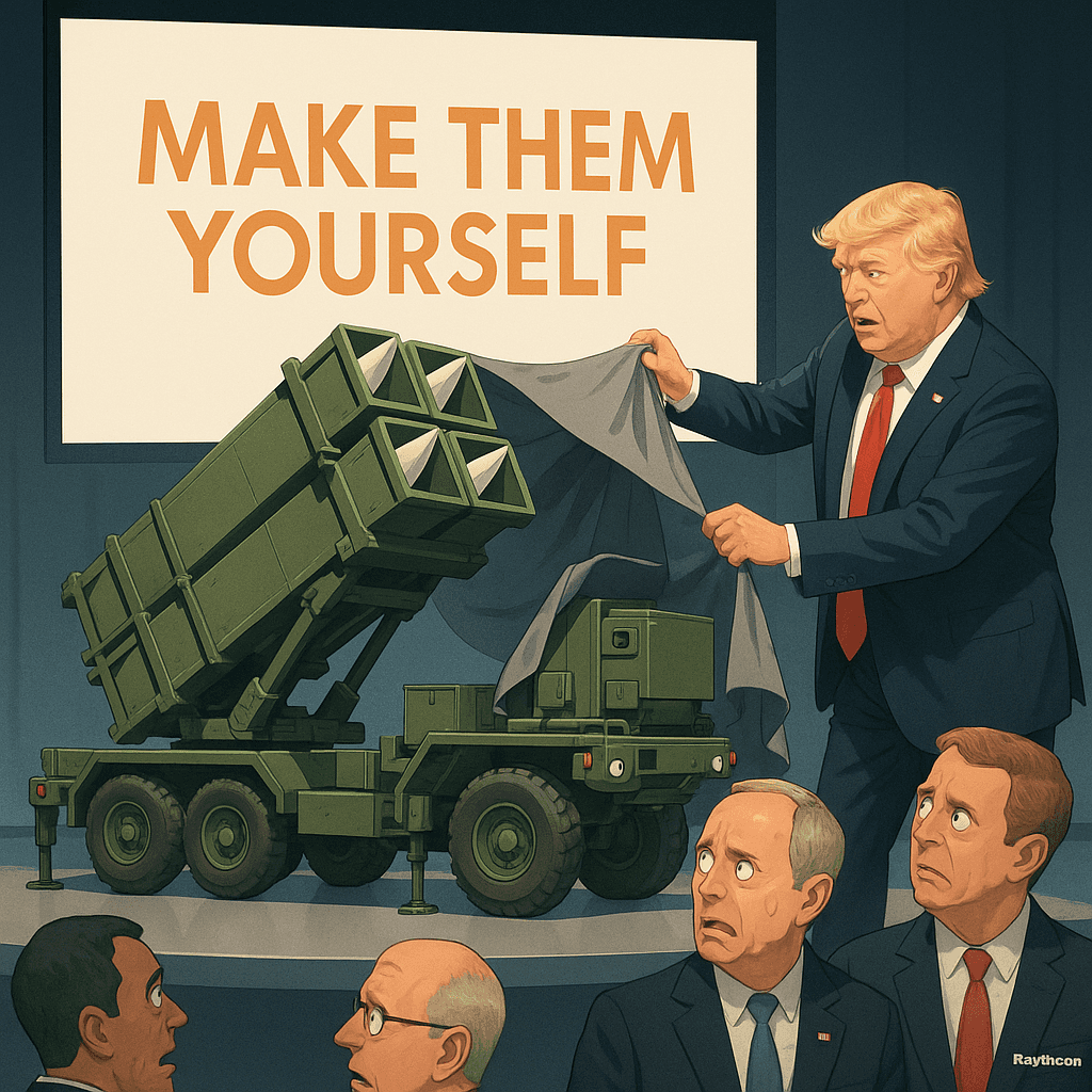 Trump Open-Sources Patriot Missiles, Forgets To Tell The Company That Owns Them