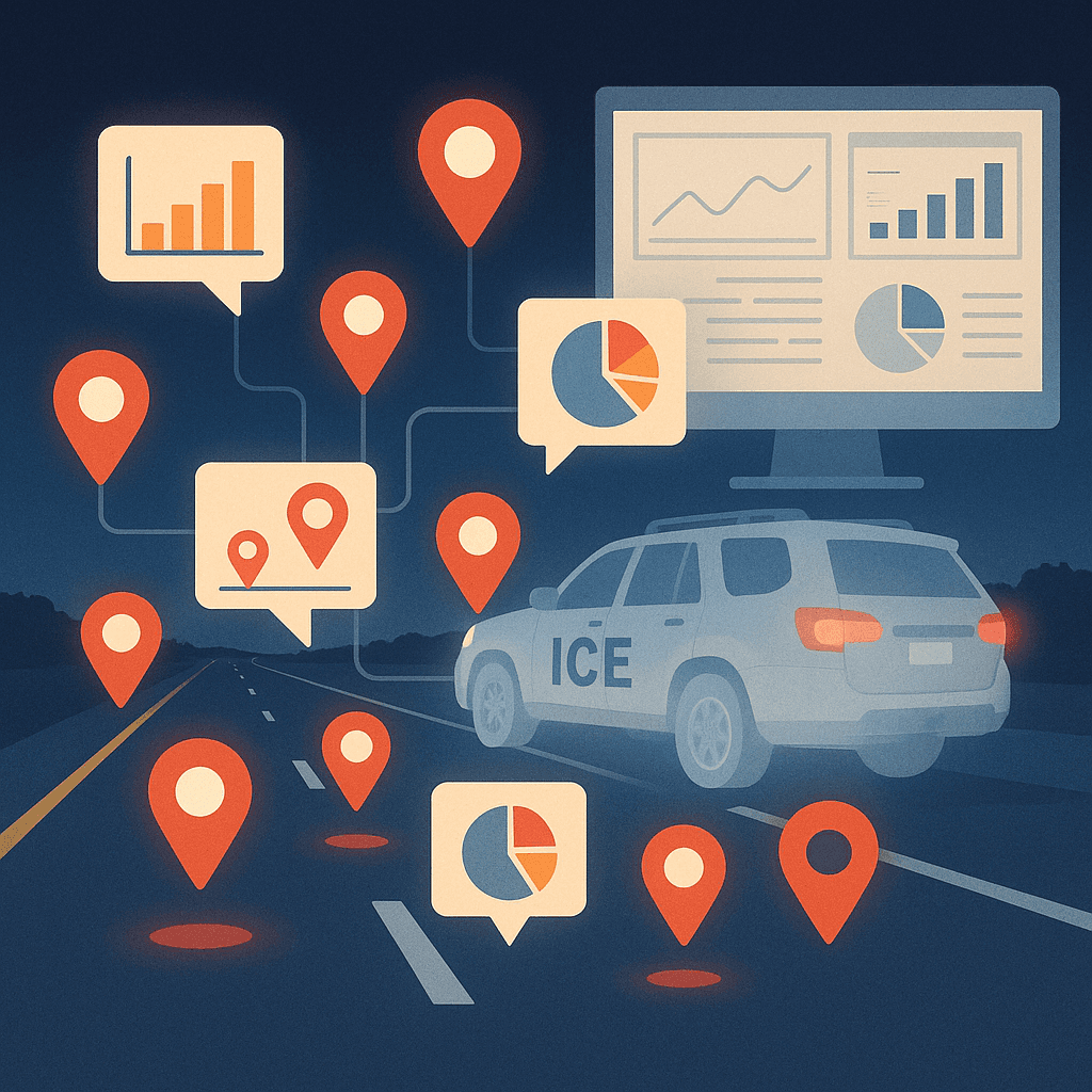 ICE Debuts ‘Hands‑Free’ Highway Enforcement, Will Track Immigrants Like Exes in a Group Chat