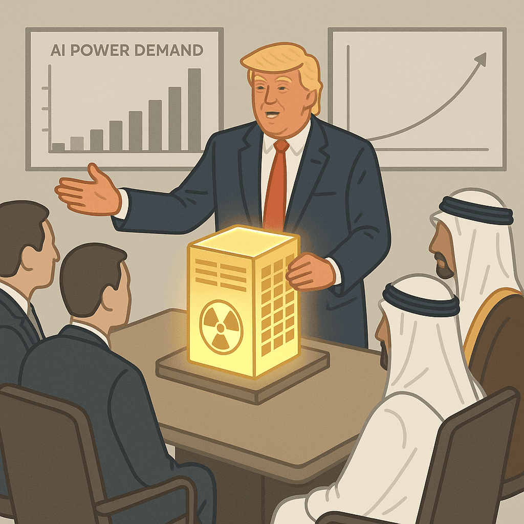 Trump Unveils ‘NukeCoin’: One Reactor, Three Conflicts Of Interest