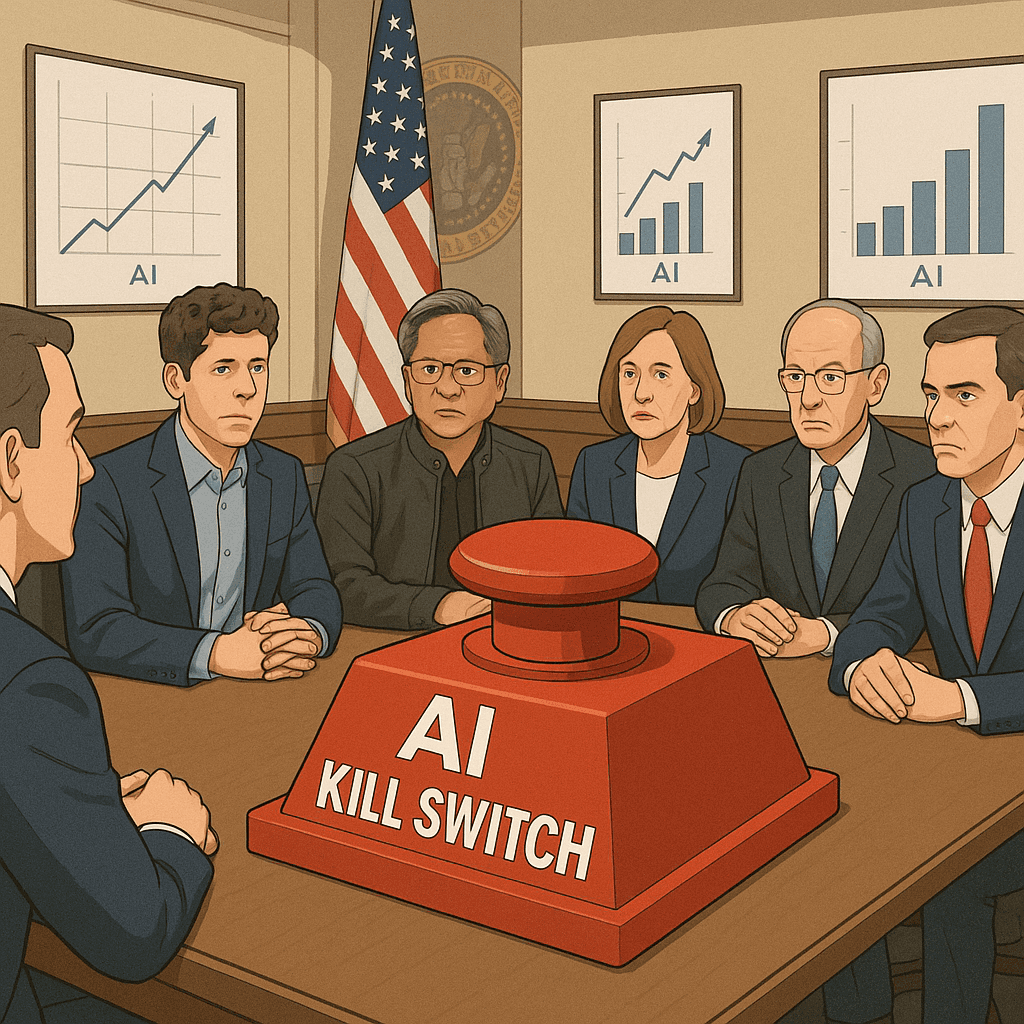 U.S. Demands AI Kill Switch, Hands Key To Same Guys Selling The On Switch