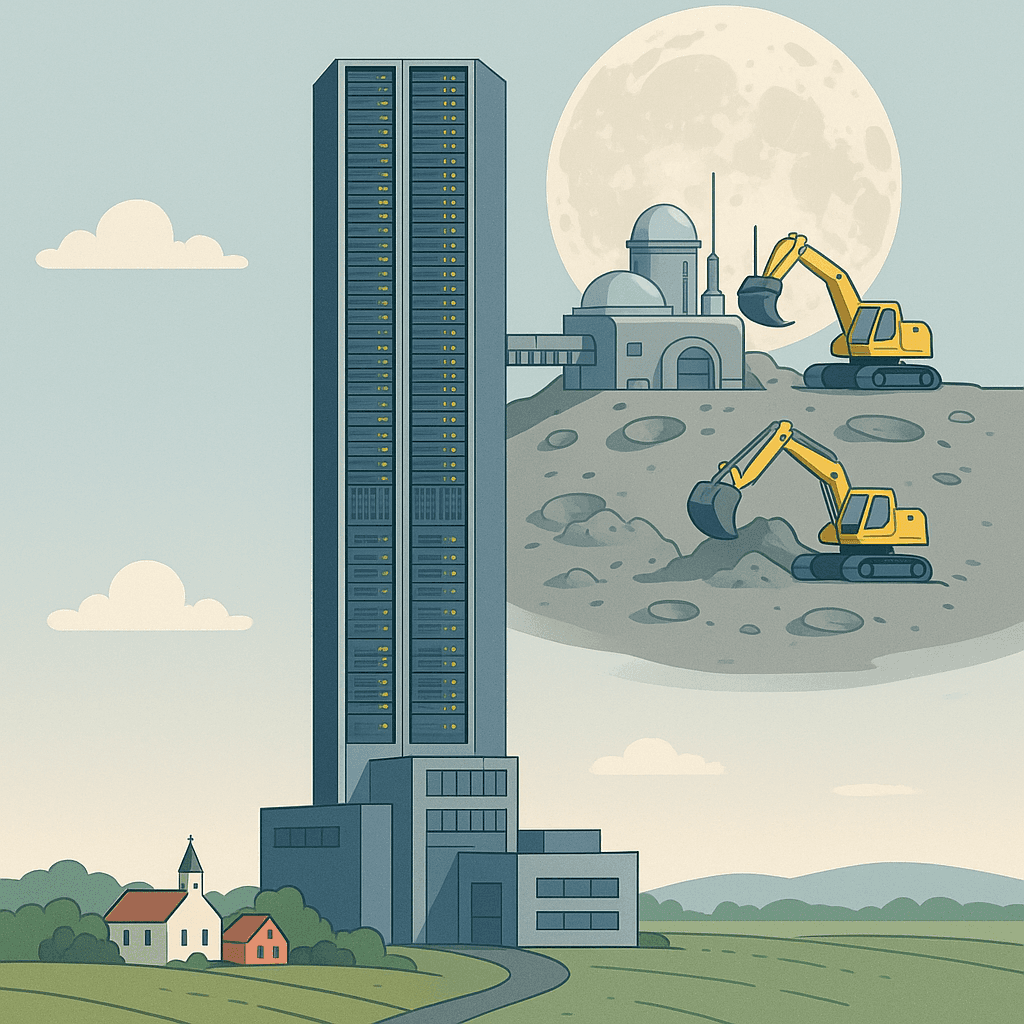 Tech Giants Confirm Plan To Put Yoga Studio On The Moon, Call It ‘Necessary AI Infrastructure’