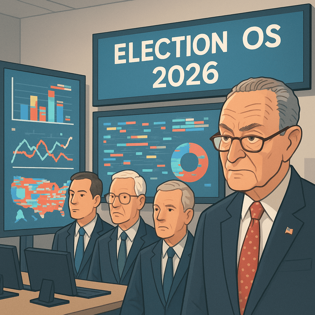 Democrats Debut ‘Election OS 2026’ After Realizing American Democracy Now Requires Patch Management