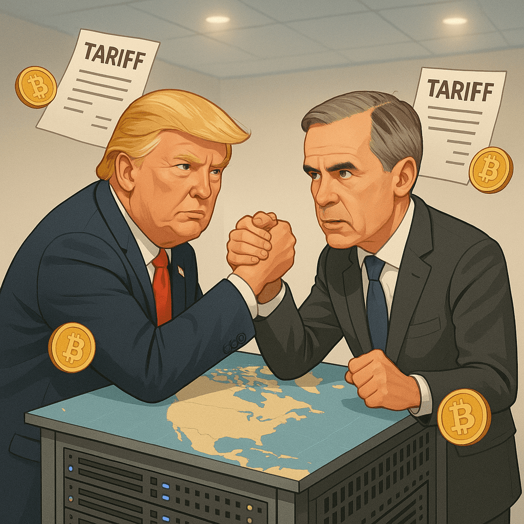 Canada Walks from Trump’s Trade Deal, Bets Trade War on Crypto and Spite