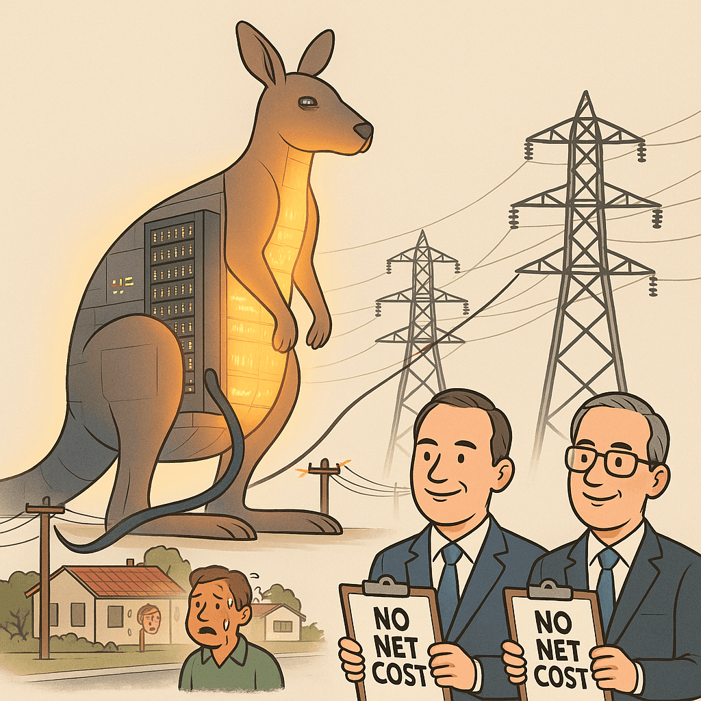 Australia Asks Anthropic To Build Self-Powering AI Monolith, Promises It Will Definitely Not Eat The Grid
