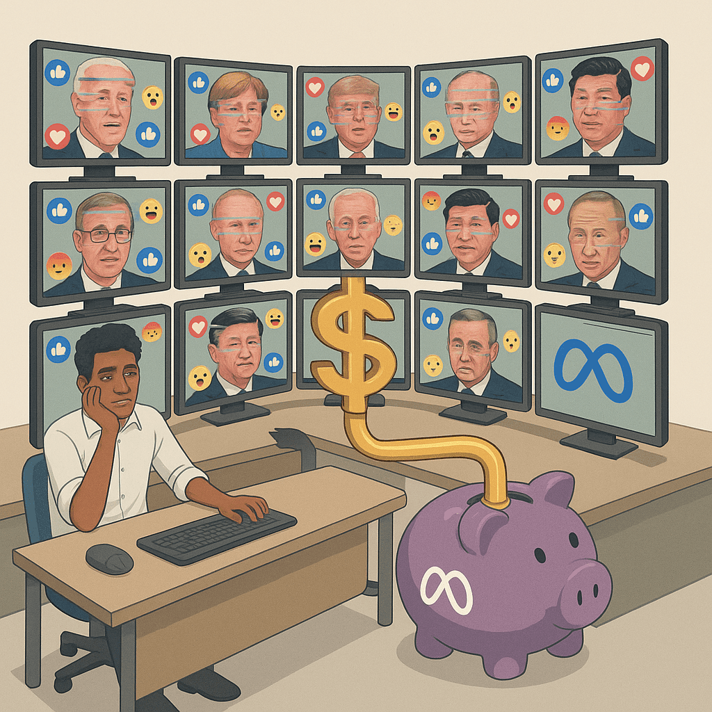 Meta Accidentally Invents ‘Software-as-a-Coup’: AI Slopaganda Network Joins Creator Program