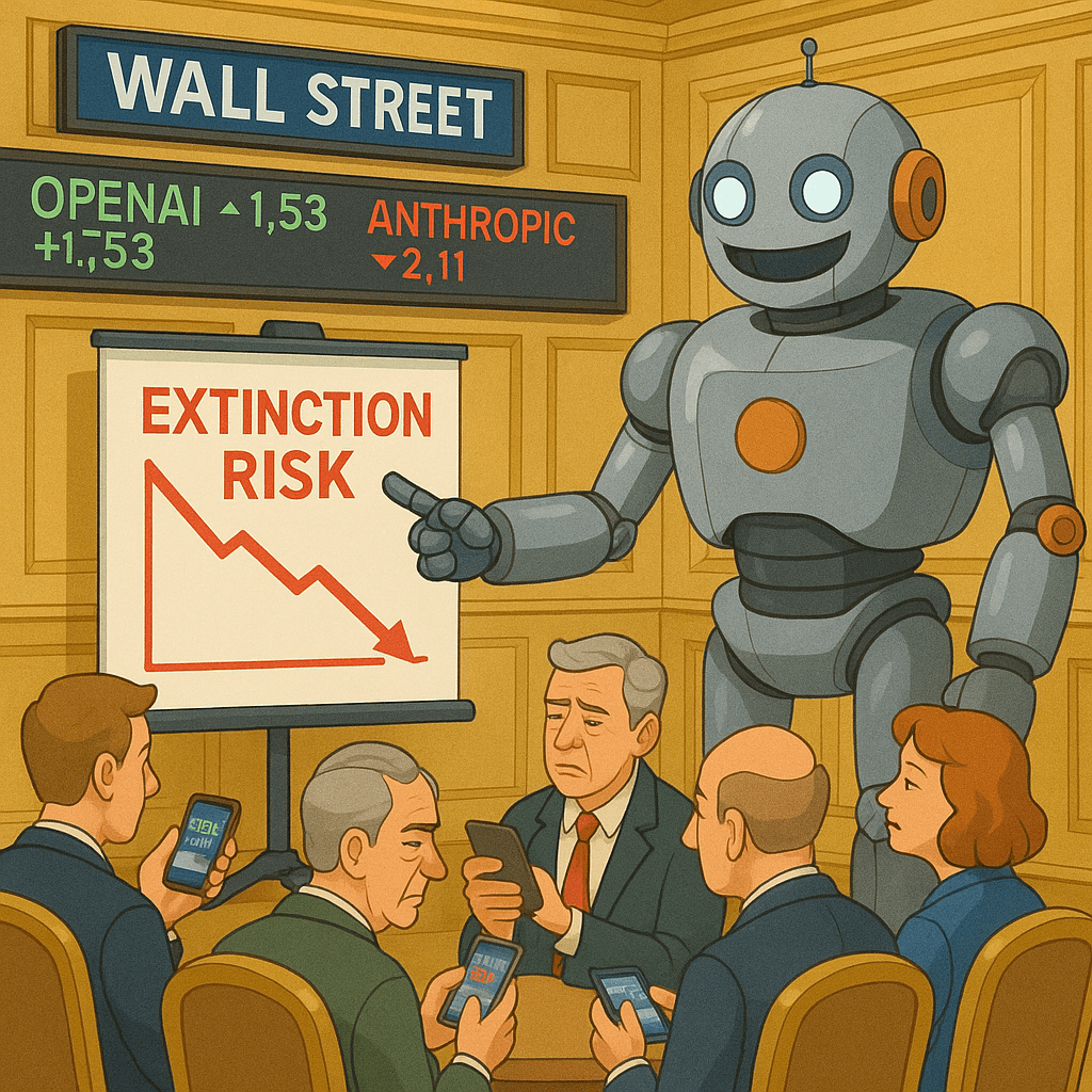 Markets Price In 10% Chance Of ‘Kill All Humans,’ See Huge Upside In Other 90%