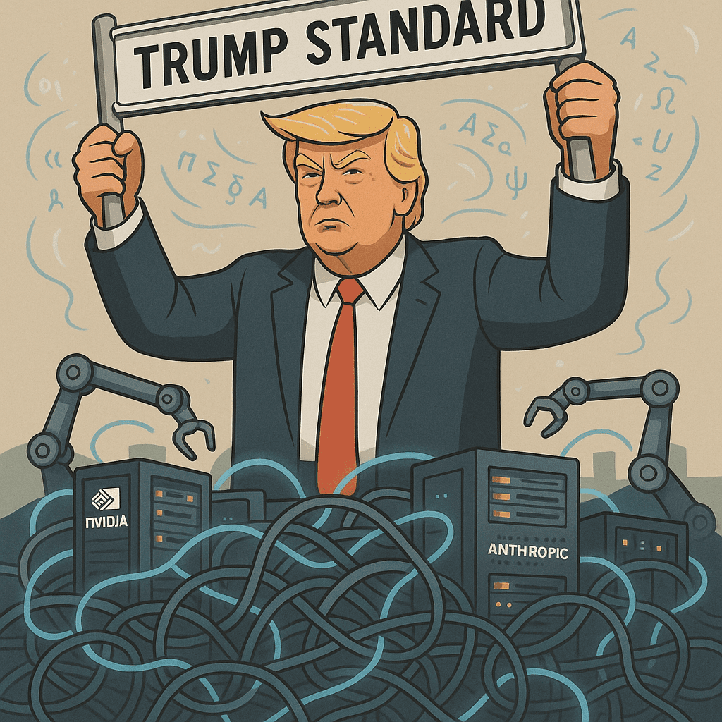 Trump Offers Himself As America’s Only AI Guardrail, Cuts The Brakes