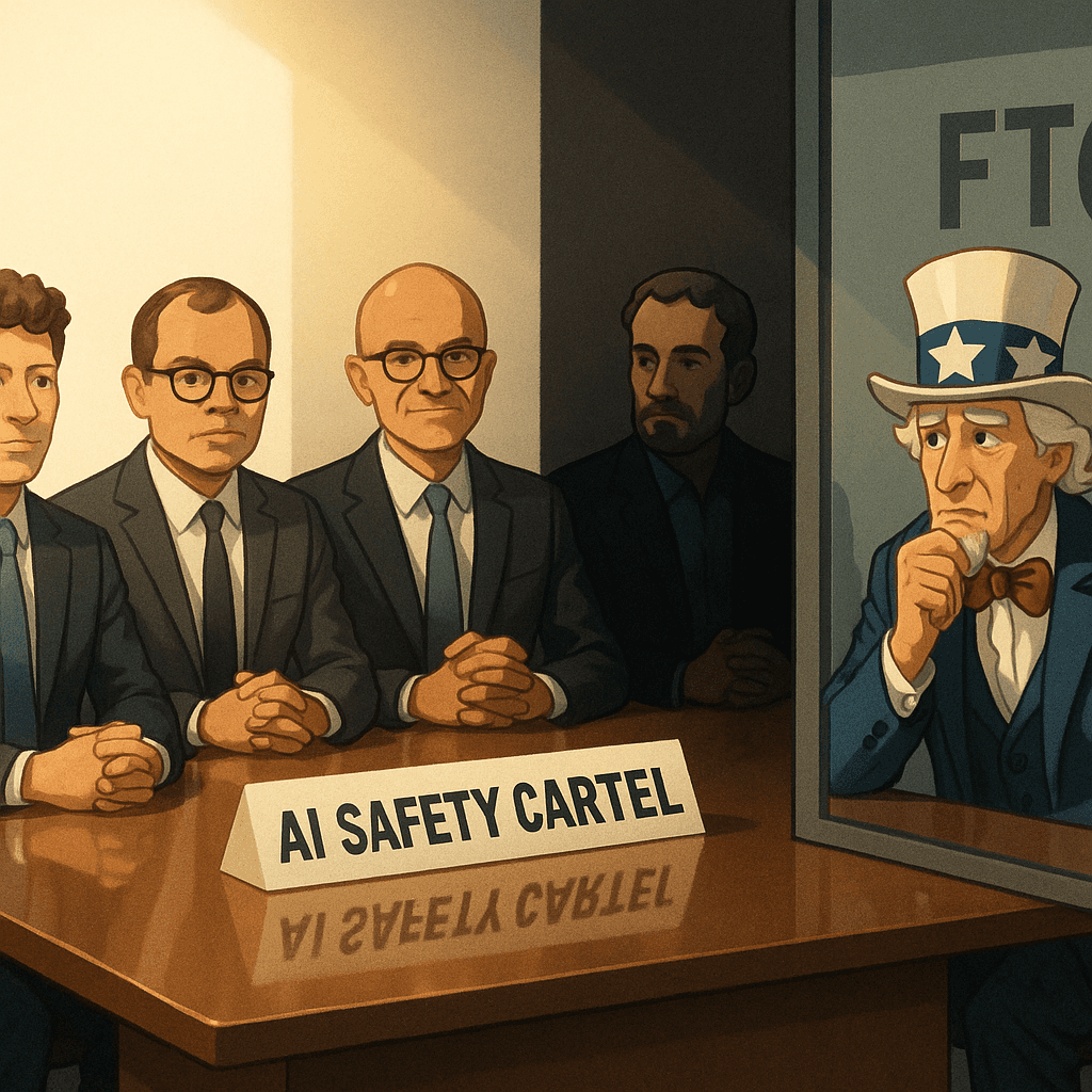 U.S. Approves AI Safety Cartel As Long As It Is About China