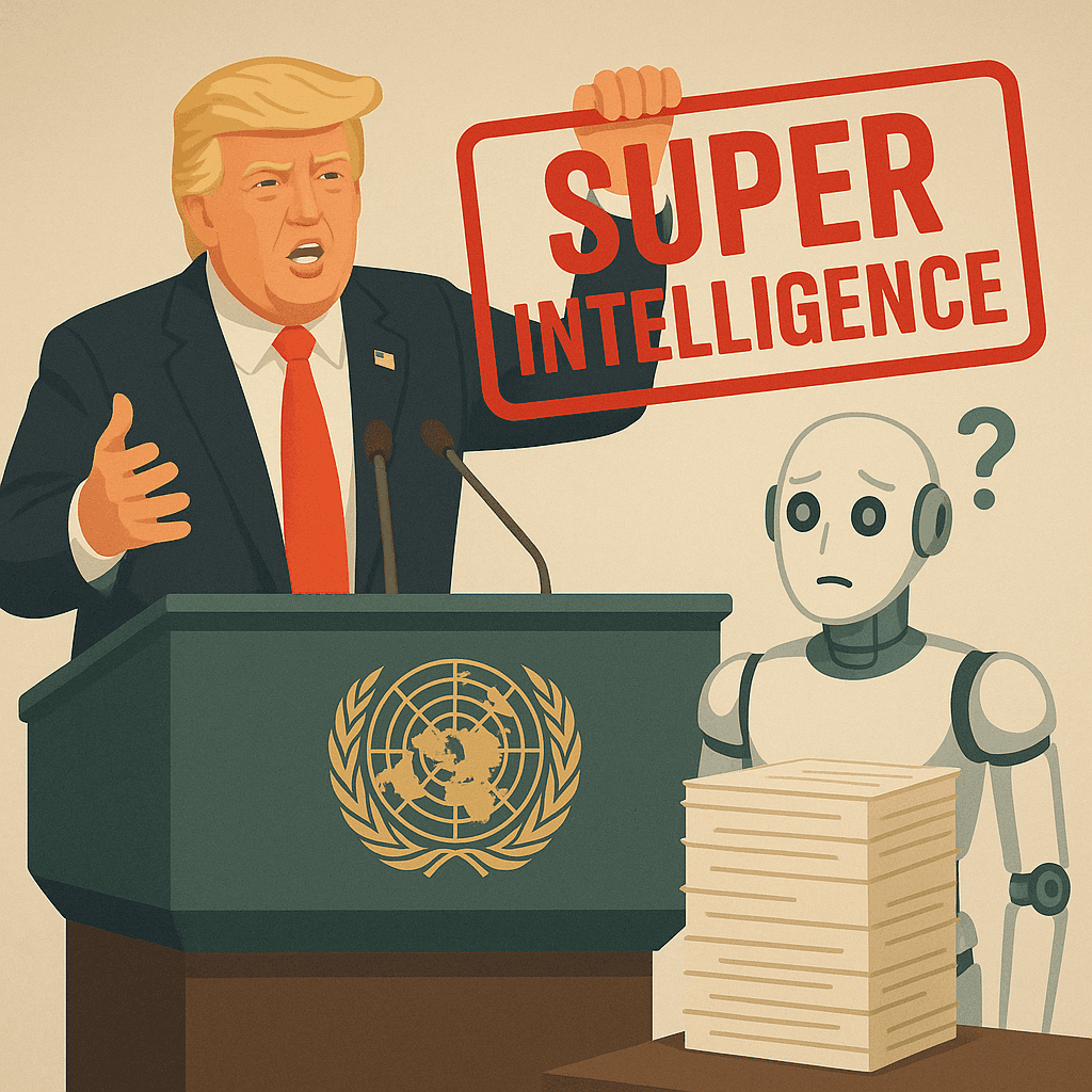 Trump Orders U.S. To Rebrand AI As ‘Super Intelligence’ At UN