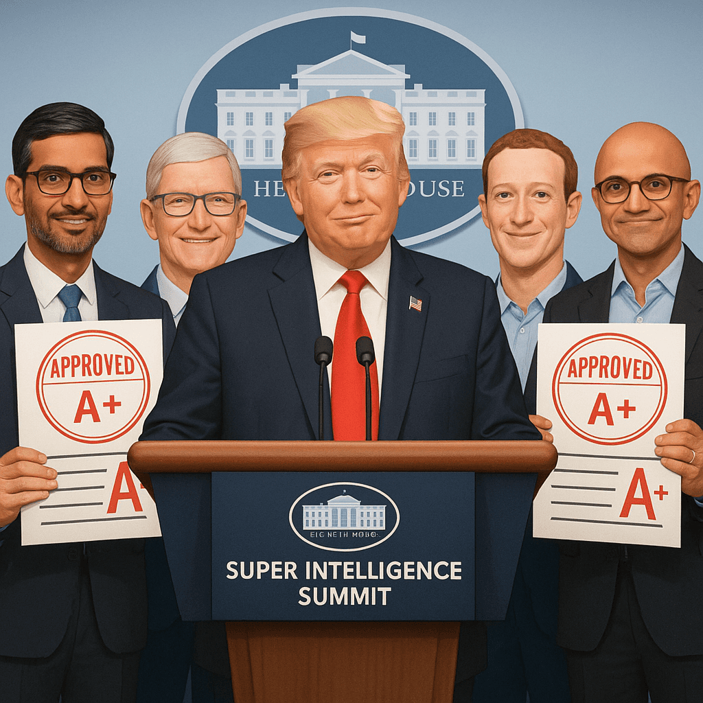 AI Marks Its Own Homework As Trump Rebrands Cheating As ‘Super Learning’