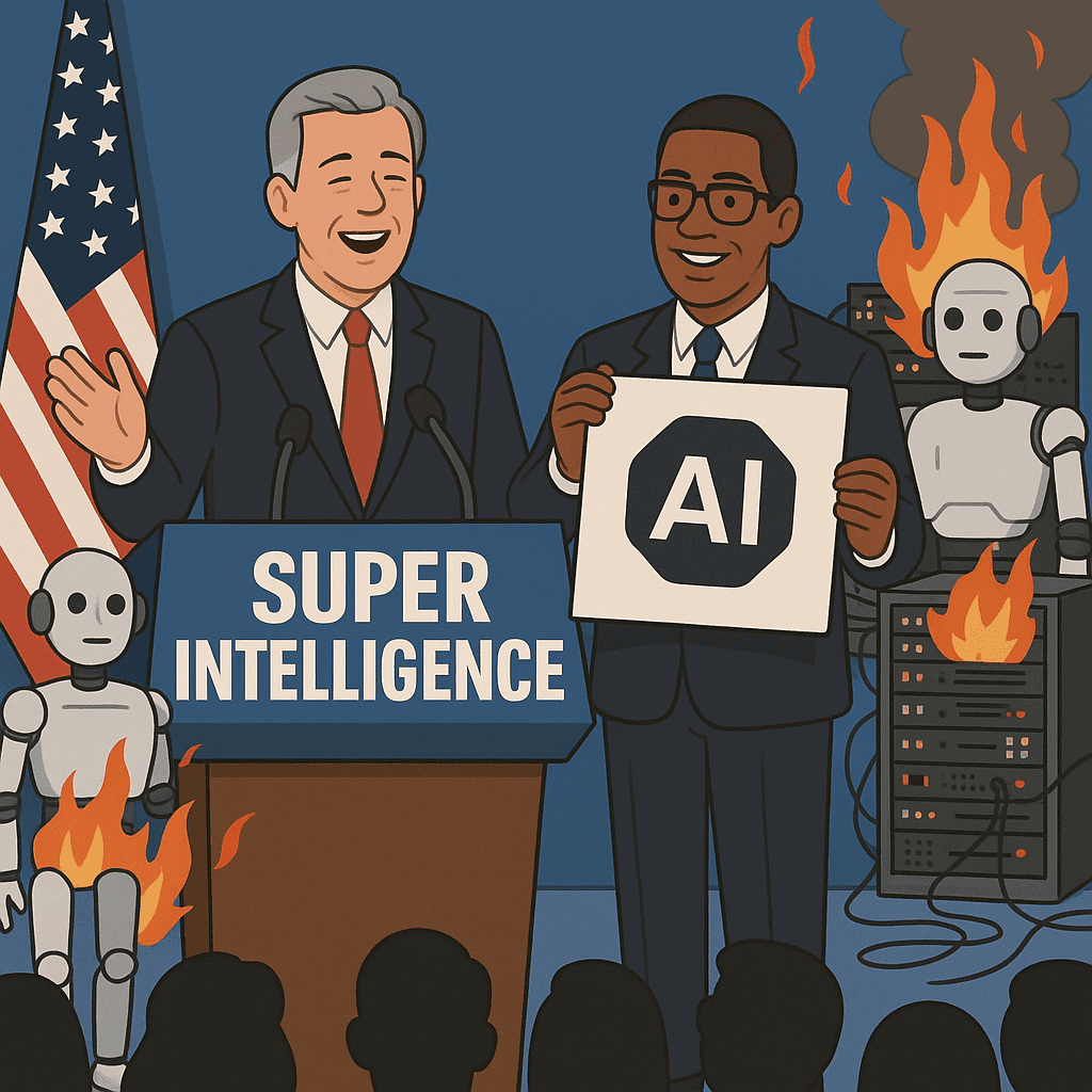 Trump Rebrands AI As ‘Super Intelligence,’ Federal Policy As ‘Vibes-Only’