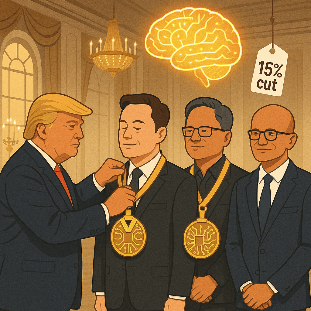 Trump Launches ‘Science IPO,’ Crowns Tech Billionaires As America’s New Research Department