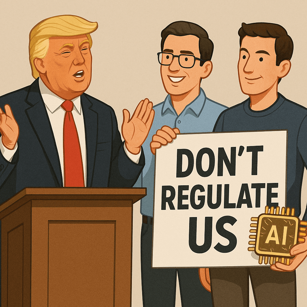 ‘Don’t Regulate Us,’ Beg AI Founders Currently Selling Regulation-As-a-Service