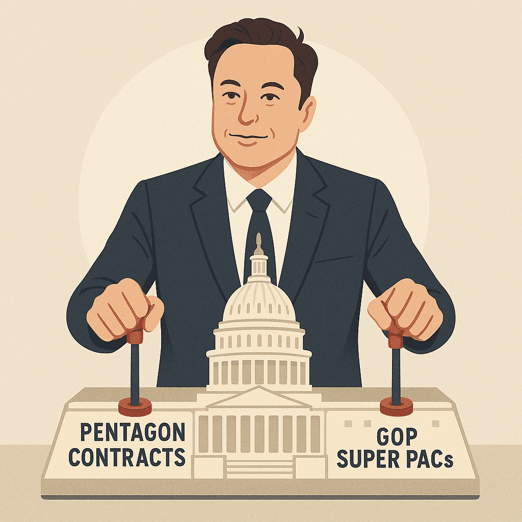 Pentagon Names Major Donor To Head ‘Future Of Warfare,’ Investors Cheer Synergy