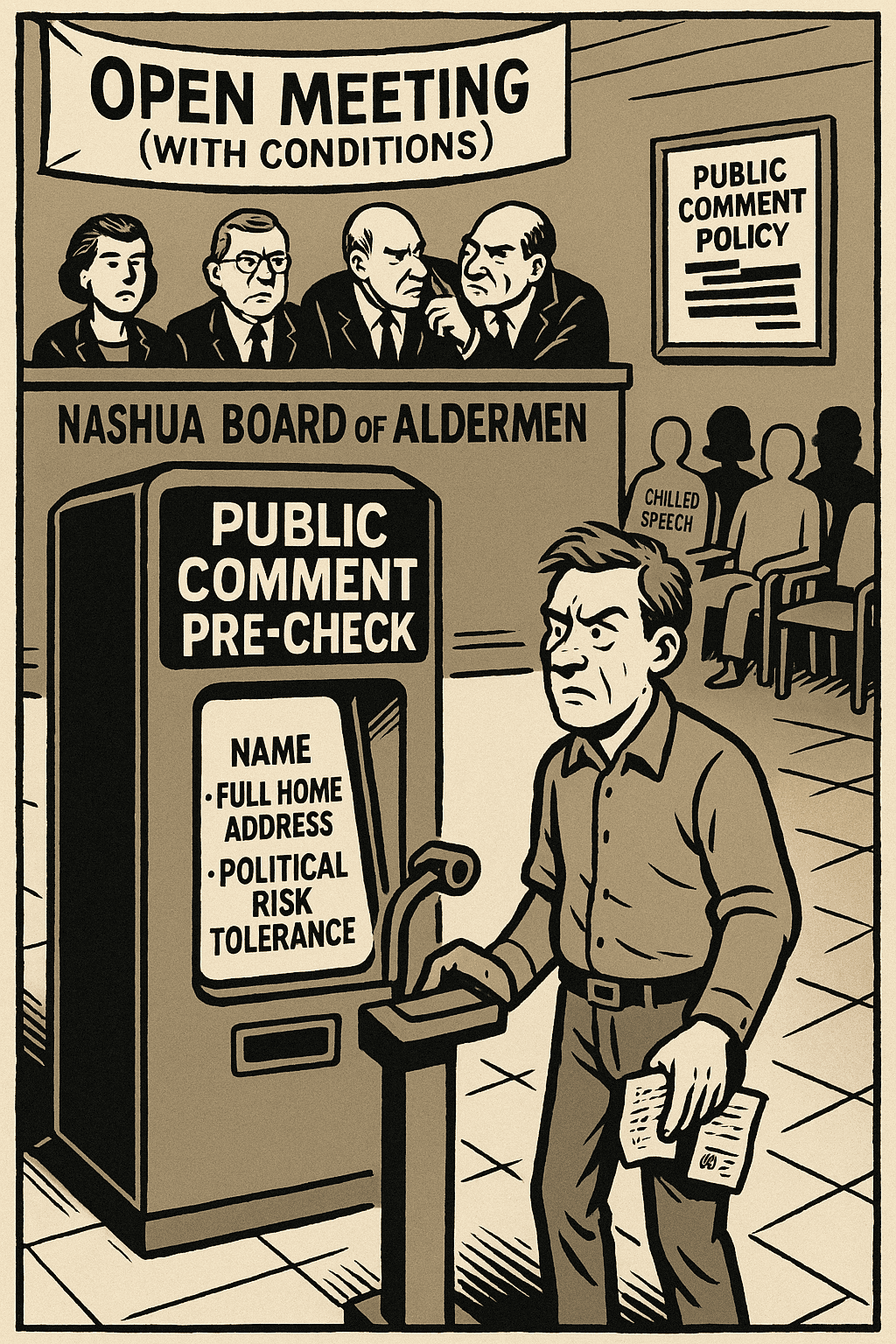 Address Required for Free Speech