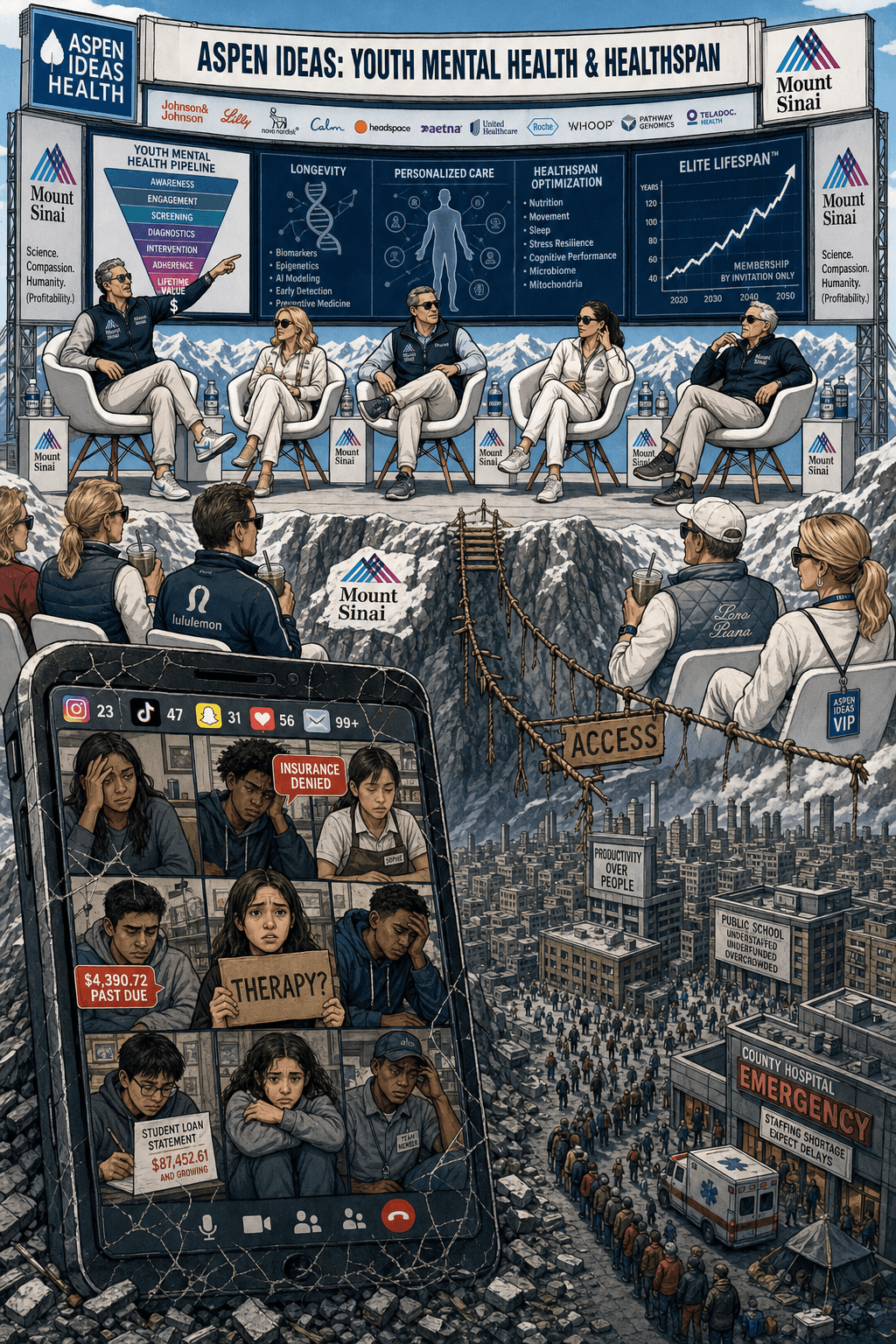 Aspen Ideas: Healthspan for the 0.01%
