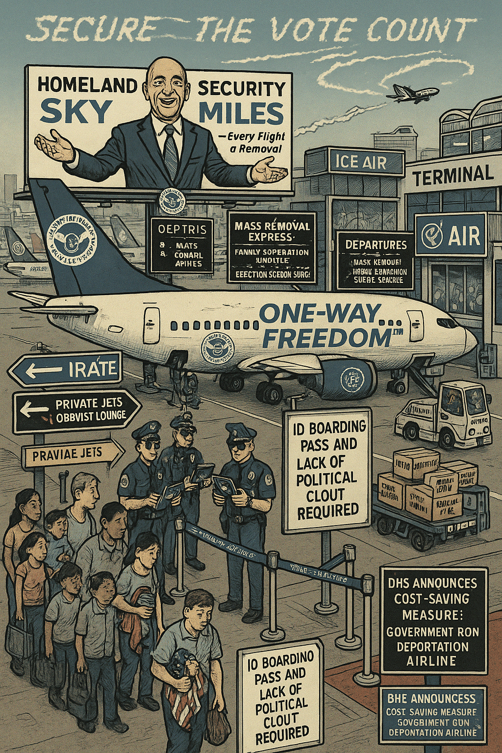 ICE Air: Now Boarding the Forever Flight