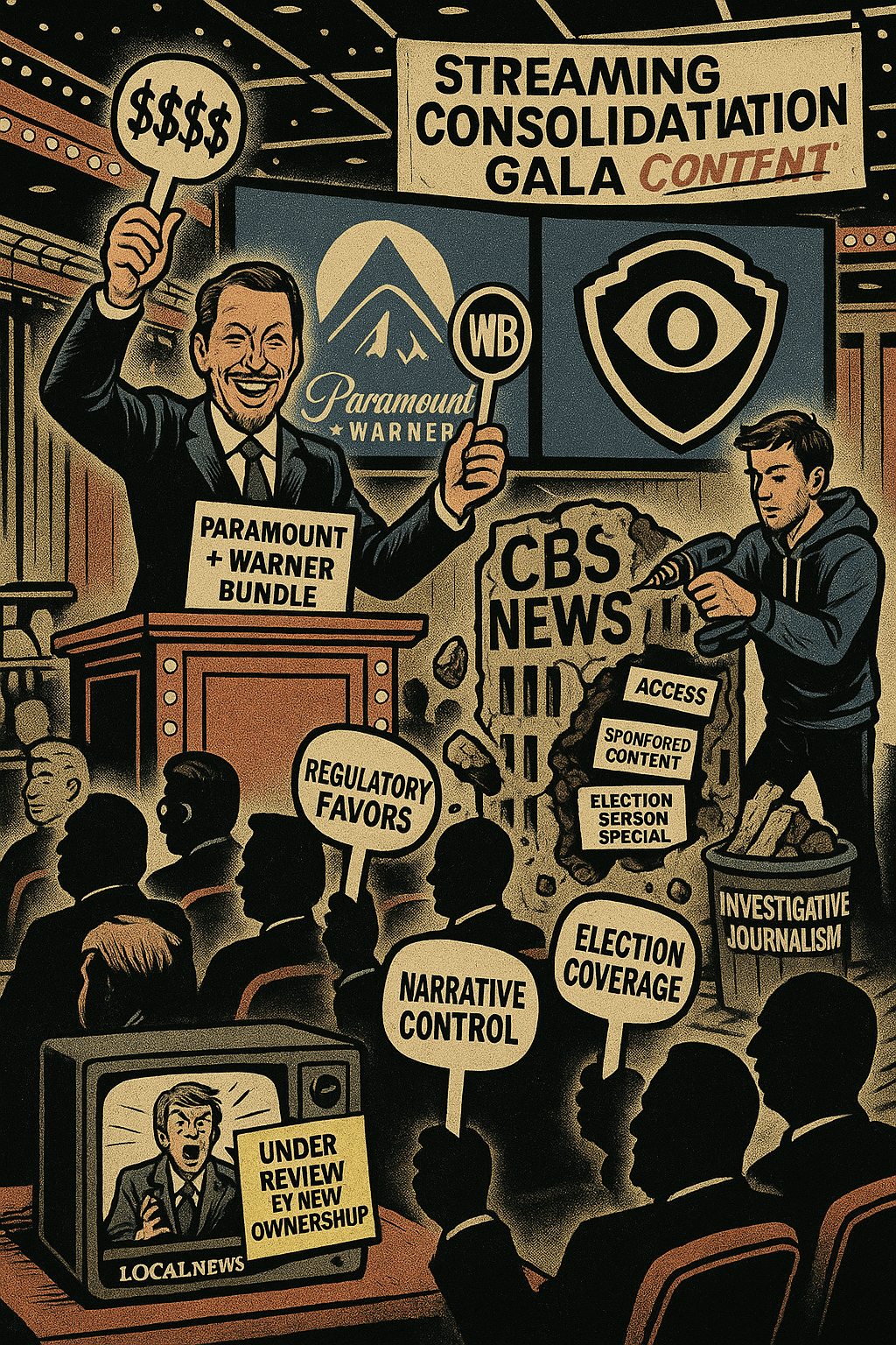 Larry Ellison Presents: The Ministry of Truthiness