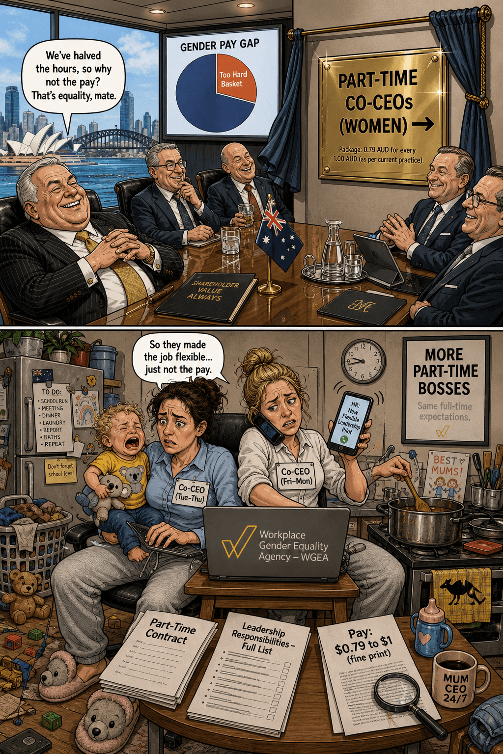 Lean-In, Log Out