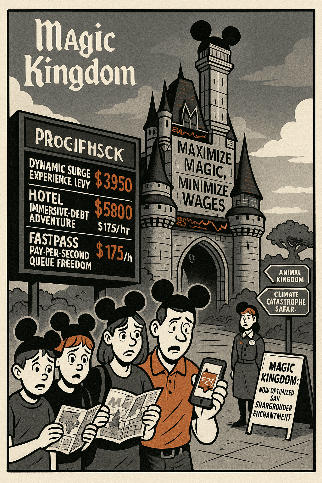 Magic Kingdom, Meet Late-Stage Capitalism